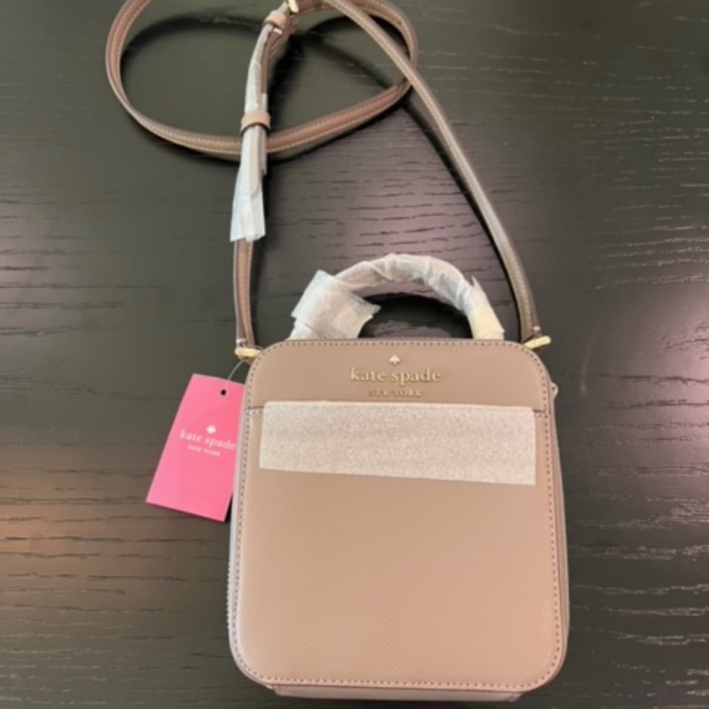 Kate Spade Taupe Crossbody Bag
